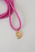 Collar Marina Fucsia | Charm Caracola - comprar online