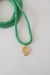 Collar Marina Verde | Charm Caracola - comprar online