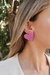 Corazones Grandes | Fucsia Metalizado