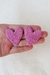 Corazones Grandes | Fucsia Metalizado - comprar online