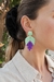 Aros Hojas | Verde Menta y Morado en internet