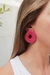 Aros Óvalo Frambuesa - Munz Accesorios