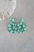 Aros Print Verde Esmeralda - Menta