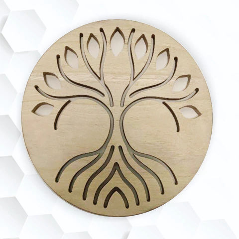 Cuadro De Madera Calada | Arbol De La Vida Ar-06 - comprar online
