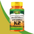 Kit 2 un - Vitamina K2 130 mcg/cápsula - Menaquinona-7 500 mg | Unilife - loja online