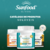 CALCIO CITRATO MALATO + VIT K2 500MG 60 CAPSULAS SUNFOOD - loja online