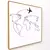Imagem do Quadro Minimalista Mundi