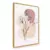 Quadro Flores e Borboleta Minimalista - comprar online