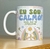 Caneca branca - Eu sou calmo