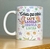 Caneca branca - Café, Caneca, Ironia, Listas