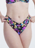 Calcinha de fio duplo com cós estampado - comprar online