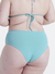 Calcinha hotpants frufru lisa