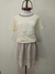 Remera Natural con mangas en internet