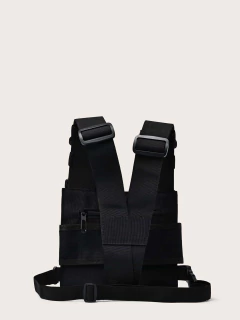 Bolsa De Pecho Funny Pack Negra - tienda en línea