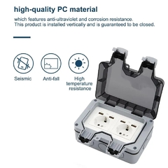 Caja de Tomacorriente para exteriores en internet
