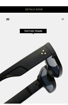 Gafas de sol cuadradas Vintage