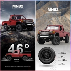 Coche de Control remoto a escala 1:12 RC Toyota Pickup - comprar en línea