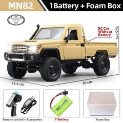 Coche de Control remoto a escala 1:12 RC Toyota Pickup - Stolas