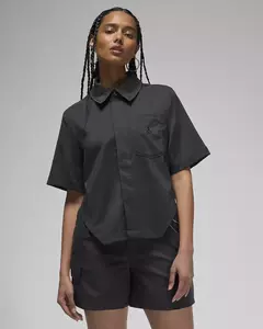 Top cropped de tejido Woven para mujer