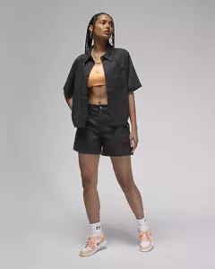 Top cropped de tejido Woven para mujer - comprar en línea