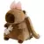 Mochila de Pelúcia Capivara Bo – Charmosa, Cômica e Inspirada em Desenhos Animados na internet