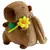 Mochila de Pelúcia Capivara Bo – Charmosa, Cômica e Inspirada em Desenhos Animados - comprar online