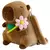 Mochila de Pelúcia Capivara Bo – Charmosa, Cômica e Inspirada em Desenhos Animados - comprar online