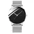 Relógio de quartzo minimalista masculino, aço inoxidável. - NEWTON IMPORTS