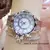 Imagem do Relógio de pulso feminino diamante strass, elegante senhoras relógios, relógi