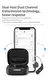 Kz az09 hd bluetooth 5.2 cabo de atualização sem fio fones ouvido gancho.