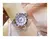Relógio de pulso feminino diamante strass, elegante senhoras relógios, relógi na internet