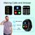 LAXASFIT-H9 Smartwatch Bluetooth, relógio inteligente, discagem para atender chamadas, rastreamento de calorias, frequência cardíaca, monitoramento de oxigênio no sangue - NEWTON IMPORTS