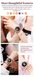 Xiaomi Android Moda Relógio Inteligente para Mulheres, 360x360 Tela HD, Freqüência Cardíaca, Dial Personalizado, Chamadas por Voz, SmartWatches, Novo, 2024 na internet