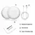 Original TWS Fones De Ouvido Sem Fio Bluetooth, Smart Touch, Música Headset Para Todos Os Smartphones, Esporte Fones De Ouvido, Bluetooth 5.3, Pro6