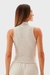 BLUSA SEM MANGA GOLA ALTA - comprar online