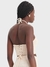 MY-TOP TRICOT CROPPED FRENTE UNICA - comprar online