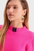 VESTIDO TRICOT MIDI GOLA ALTA na internet