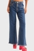 CALÇA JEANS WIDE LEG HIGH