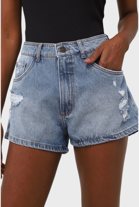 SHORT JEANS RELAXAD LOW