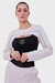 BLUSA DE SOBREPOSIÇÃO CROPPED