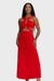VESTIDO SUPER MIDI COM CUT OUT