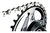 Cadena KMC de 12 velocidades Negro y Plateado - Nomad Bike Store