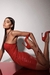 Mini Vestido Cherry Core