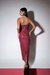 Vestido Burgundy Duo - loja online