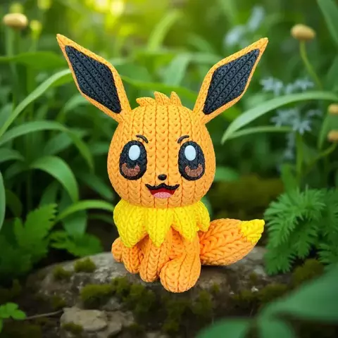 Eevee em Estilo Tricô
