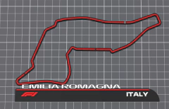 Pistas da F1 para Decoração de Mesa - Jaburu3D