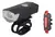 Luces Delantera Y Trasera Recargables Para Bicicleta