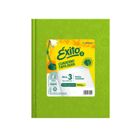 CUADERNO EXITO N3 RAYADO