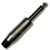 Plug P10 Macho Mono Niquelado Cobre Cromado Profissional