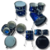 Bateria Zowag Z1 Series Night Blue Party Bumbo 16¨ Shell Pack - comprar online